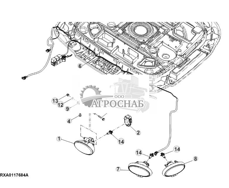 Лампы с прожектором на крыше - ST75648 460.jpg